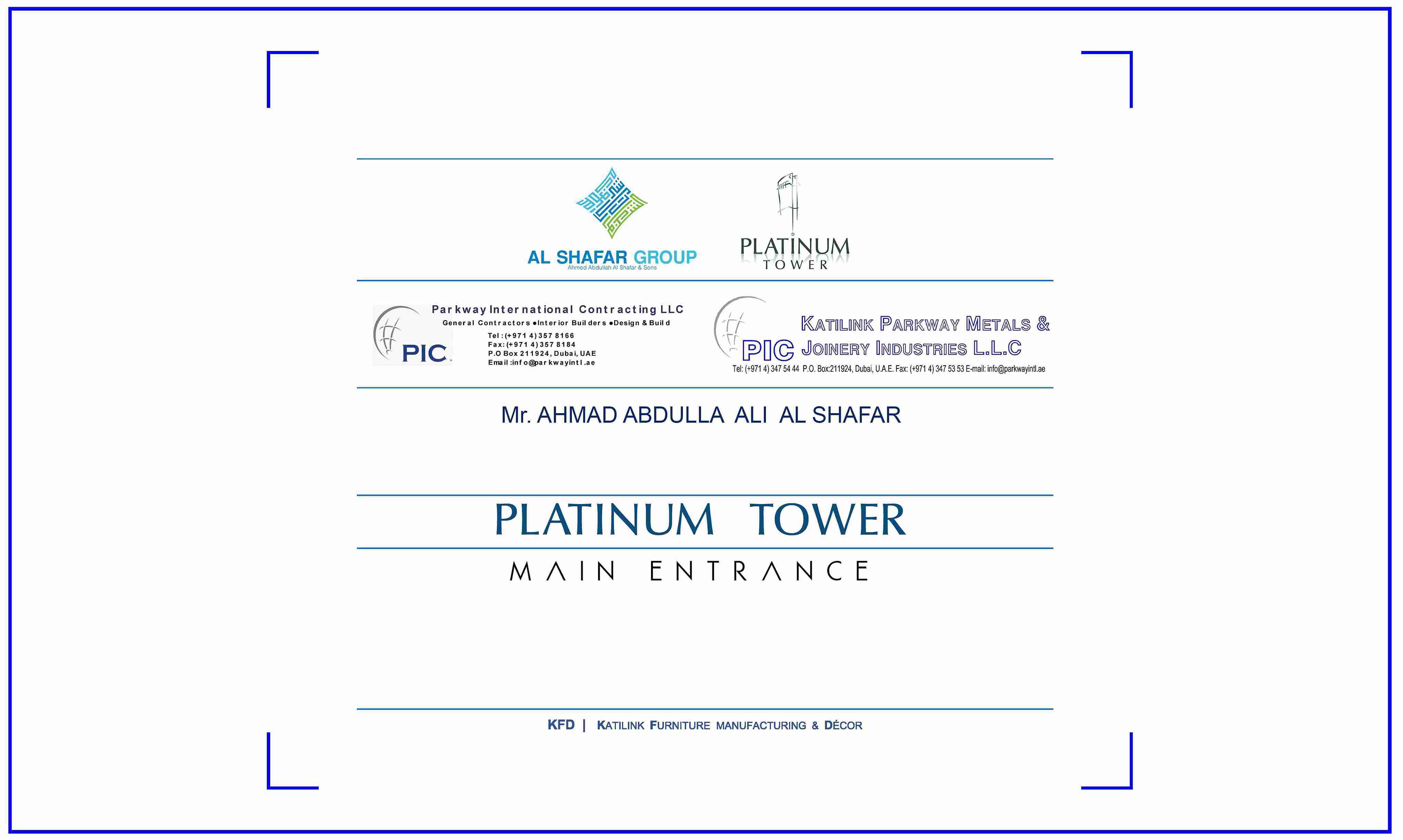 PLATINUM TOWER LOBBY A