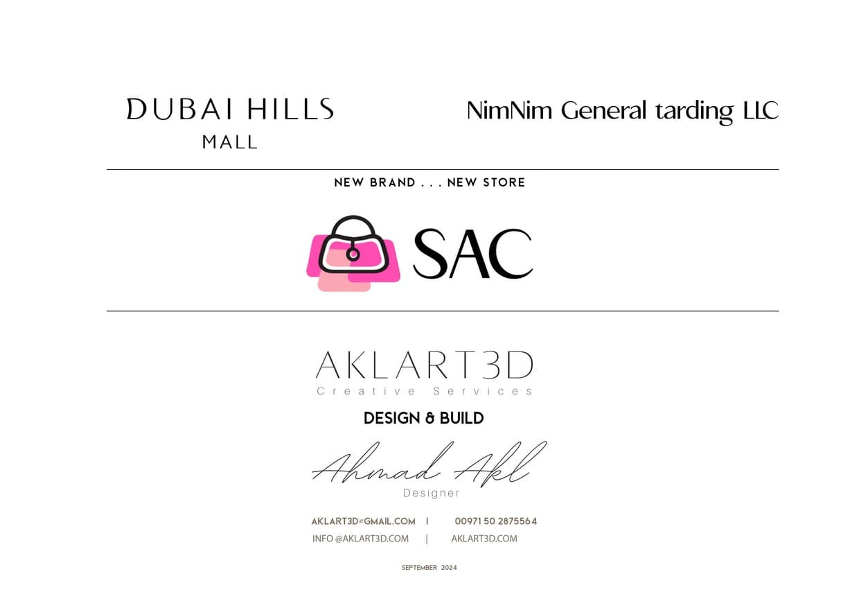 SAC ... New Brand .. New store