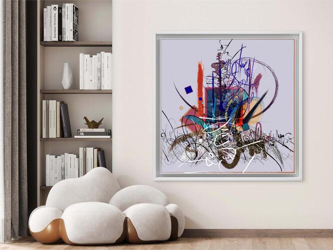 AKL ART 140 X 140 cm - TOGETHER | SAWA