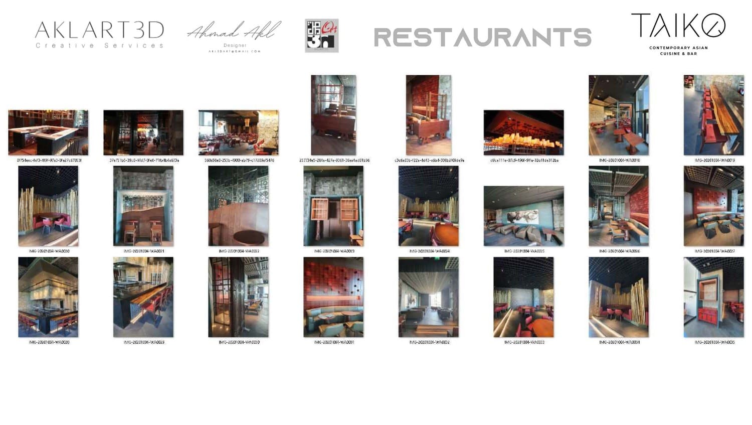 FOOD & BEVERAGE - 2010 - 2020